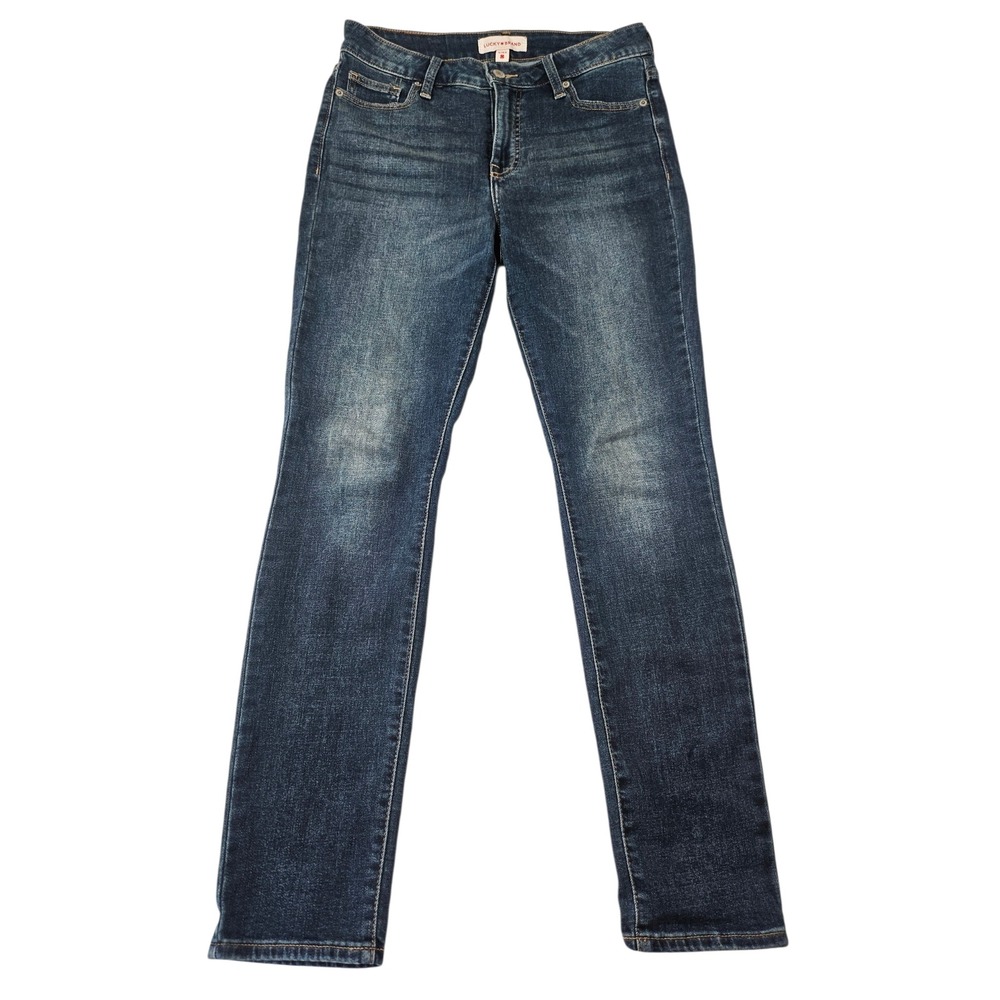 Lucky Brand Hayden Skinny Jeans Womens 6/28 Dark Wash Denim Mid Rise Stretch